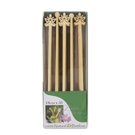 Bamboo Stirrer “Bouddha 2” for Drink 18cm (600 Units)