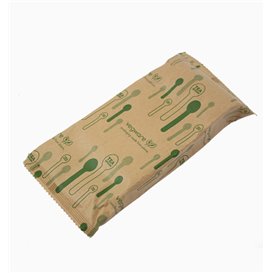 Paper Teaspoon Compostable White 11.5cm (50 Units)