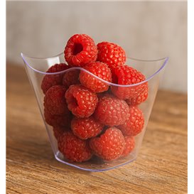 Square Mini Bowl PS 57ml 5,8x5,4x5cm (25 Units)