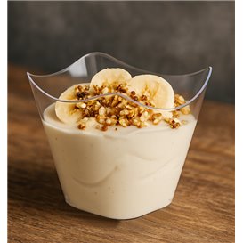 Square Mini Bowl PS 57ml 5,8x5,4x5cm (25 Units)