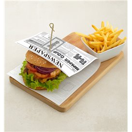 Graseproof paper Wrap Times 20x24,5cm (1.000 Units)