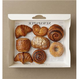 Paper Food Wrap Grease-Proof "Periodico" 28x31cm (1000 Units) 