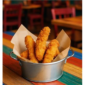 Greaseproof Paper Wrapping Kraft in Dispenser 30,8x27cm (500 Units)