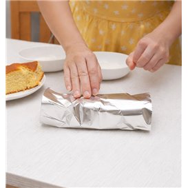 Wrap Aluminium Foil Paper 35x35cm (500 Units)