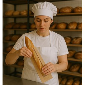 Paper Food Bag 9+5x50cm (1000 Units)