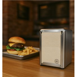 Dispenser Paper Napkins Eco-Friendly 17x17cm (4.000 Units) 