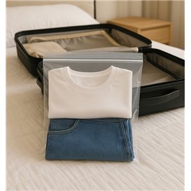 Plastic Zip Bag Seal top 30x40cm G-200 (100 Units)  