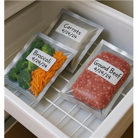 Chamber Vacuum Pouches 90 microns Silver 1,70x2,50cm (1.200 Units)