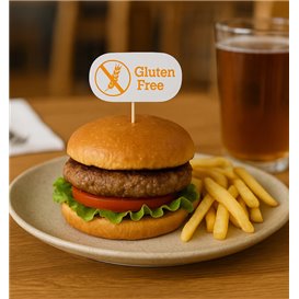 Gluten Free Food Flags 8 cm (100 Units)  