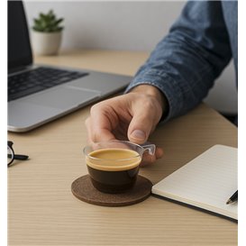 Reusable Cup PS Transparent 90ml (50 Units)