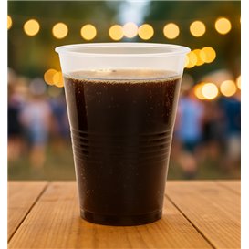 Reusable Plastic Cup in PP Clear 1000ml/1L (500 Units)