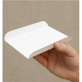 Paper Tray Waffle White 13,5x10cm (1500 Units)