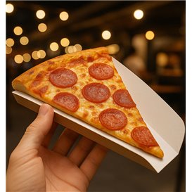 Corrugated Pizza Slice Box Kraft (500 Units)
