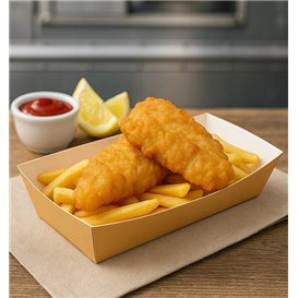 Paper Hot Dog Tray 17x5,5x3,8cm (1000 Units)