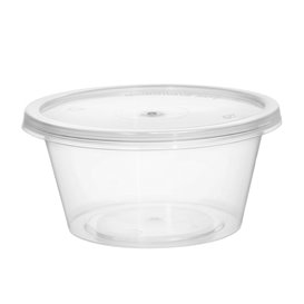 Souffle Cup in PP Plastic with Lid 60ml (100 Units)
