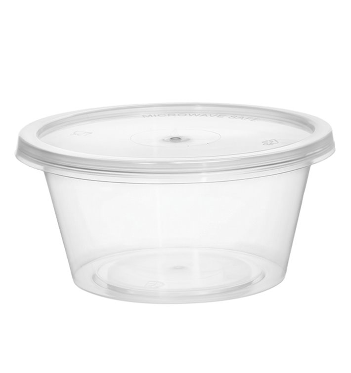 Souffle Cup in PP Plastic with Lid 2Oz/60ml (1.000 Units)