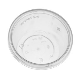 Souffle Cup in PP Plastic with Lid 120ml (100 Units)