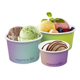 Paper Ice Cream Container 4Oz/114ml (1.000 Units)