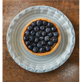 Paper Plate with Ceramic Print “Bali” Ø18cm 290g/m² (50 Units)