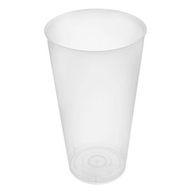 PP Cocktail Cup Reusable Shatterpoof Transparent 470 ml (525 Units)