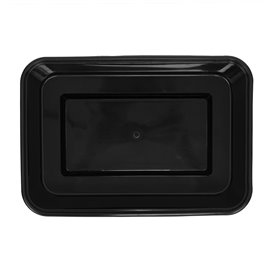 Rectangular Container in PP Black 500ml 17,6x12,4x4cm (500 Units)