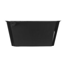 Rectangular Container in PP Black 1.000ml 17,6x12,4x7cm (50 Units)