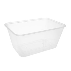 Rectangular Container in PP Transparent 1.000ml 17,4x11,5x8cm (500 Units)