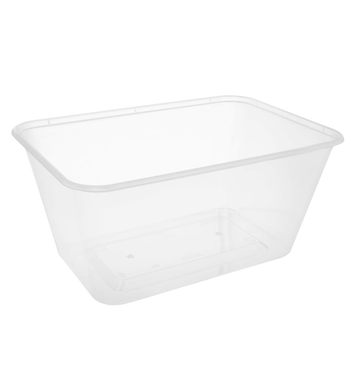 Rectangular Container in PP Transparent 1.000ml 17,4x11,5x8cm (500 Units)