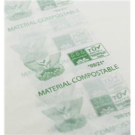 Compostable Plastic Bag Block 23x33cm G50 (3000 Units)