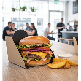 Cardboard Hamburger Spoon 12x12x10cm (600 Units)