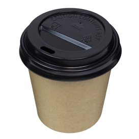 Lid for Paper Cup Hole White 4Oz/120ml Ø6,2cm (1.000 Units)