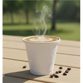 Reusable Plastic Shot PP White 80 ml (4.800 Units)