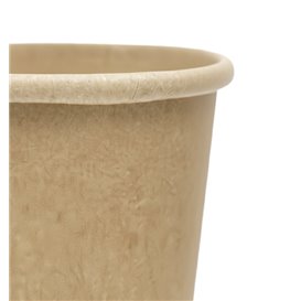 Paper Cup Kraft-Kraft 4Oz/120ml Ø6,2cm (50 Units)