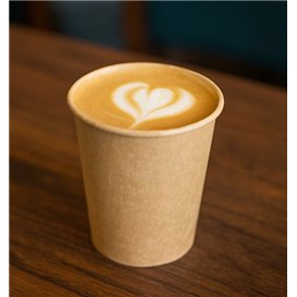 Paper Cup Kraft-Kraft 4Oz/120ml Ø6,2cm (1.000 Units)