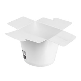 Paper Take-Out Container 100% ECO White 26Oz/780ml (500 Units)