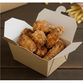 American Box Kraft 13x8,5x6cm 700ml (45 Units)