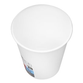 Paper Cup White 9Oz/280ml Ø8,0cm (50 Units) 