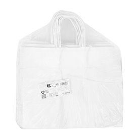 Paper White Bag with Twisted Handles 80 g/m² 32+16x26cm (250 Units)