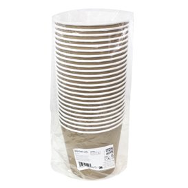Paper Bucket Kraft 85Oz/2550ml (25 Units)