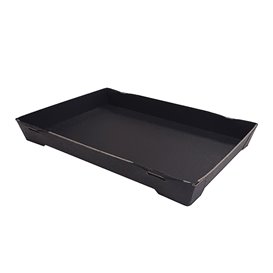 Black Cardboard Sushi Container 23,5x16cm (600 Units)