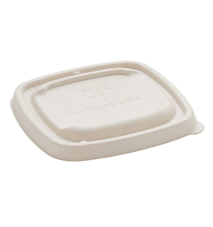 Sugarcane Lid for Bowl 13x13cm (50 Units)  