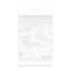 Plastic Bag Adhesive Flap Euroslot 12x18cm G-160 (1.000 Units)