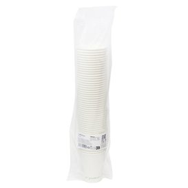White "Go Green" Paper Cup 7Oz/210ml Ø7,0cm (1.000 Units)