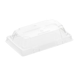 Plastic Lid for Sushi Container rPET 12x6,2cm (600 Units)
