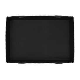 Black Cardboard Sushi Tray 16,5x11,5cm (400 Units)