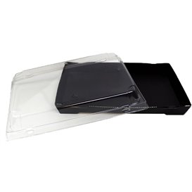 Lid for rPET Sushi Container 23,5x16cm (200 Units)