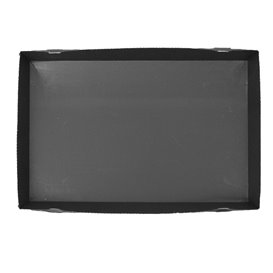 Black Cardboard Sushi Container 26x19cm (200 Units)