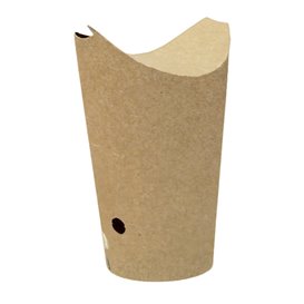 Paper Container Kraft Effect Anti-Grease 14Oz/420ml (2000 Units)
