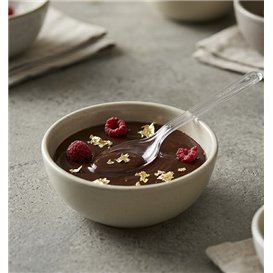 Reusable Spoon in PS Transparent 18cm (20 Units)