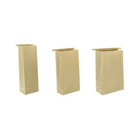 SOS Kraft Bag with Closure 9+6x26cm (50 Uds)